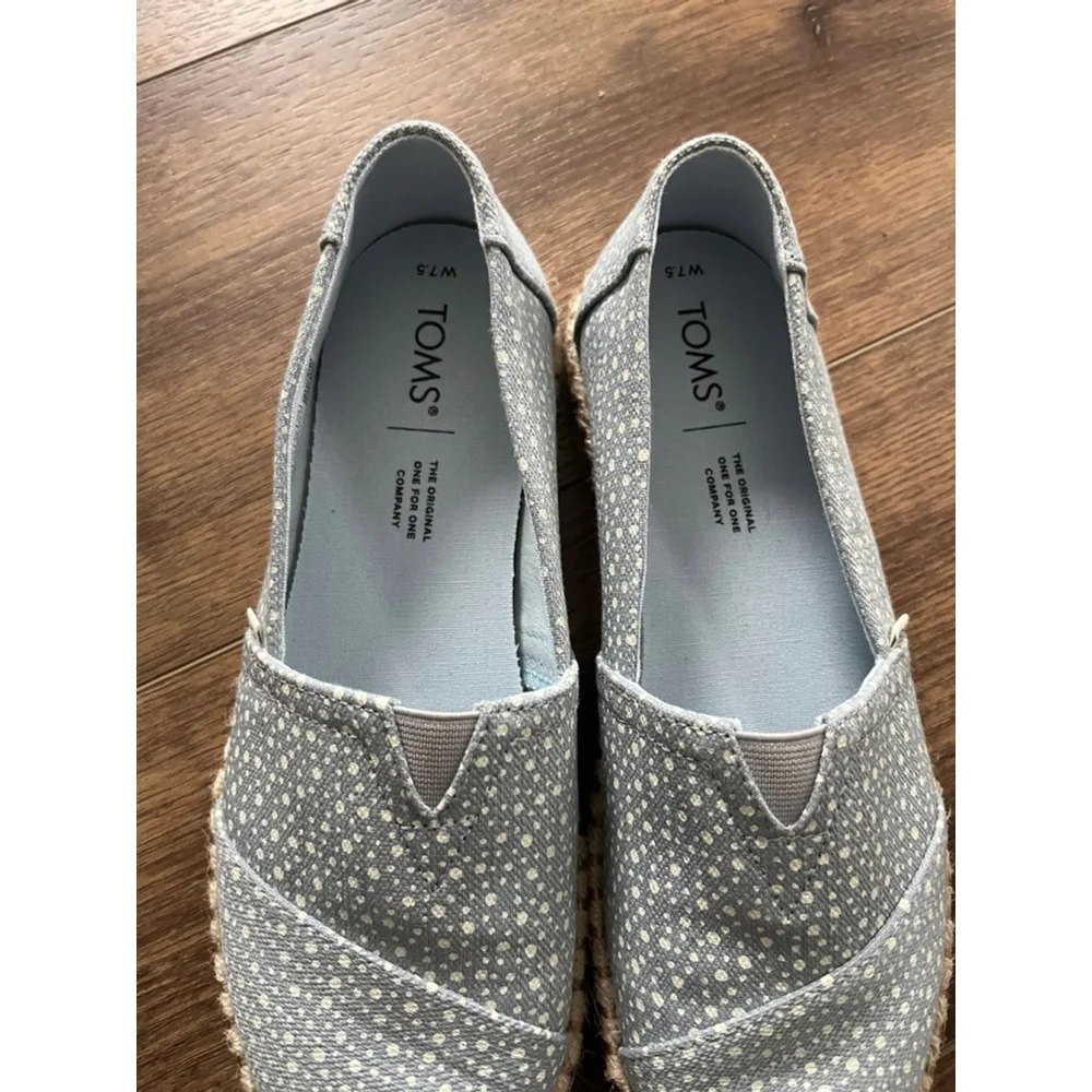 Toms NWOT Alpargata rope espadrille shoes 7.5